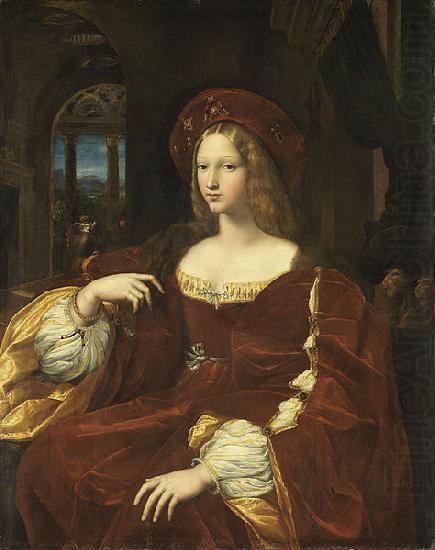 Portrait de Jeanne d Aragon, RAFFAELLO Sanzio